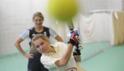 Charlotte Edwards coaching Cambridge University women's cricket team